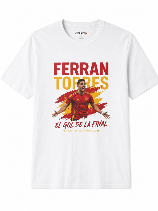 Camiseta Ferran Torres - El Gol de la Final