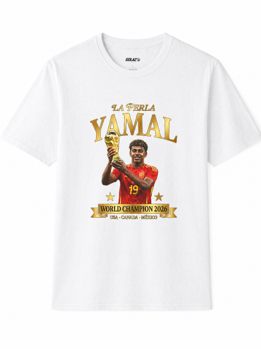 Camiseta Yamal - La Perla del Mundial