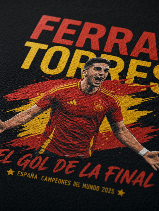 Camiseta Ferran Torres - El Gol de la Final