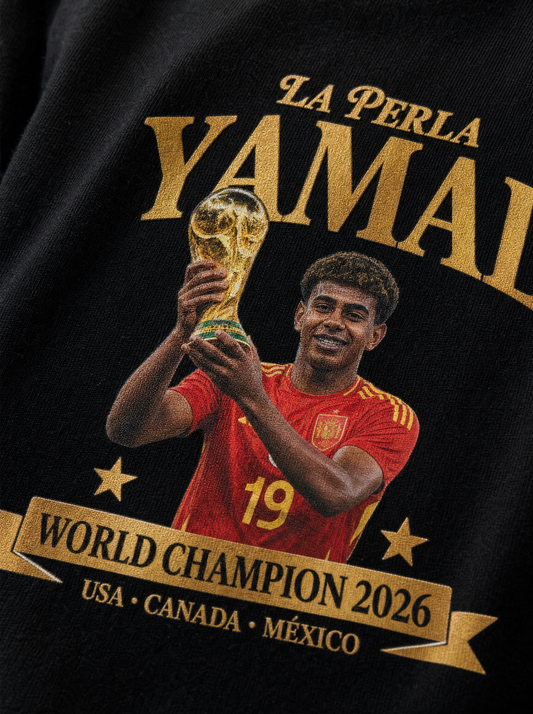 Camiseta Yamal - La Perla del Mundial