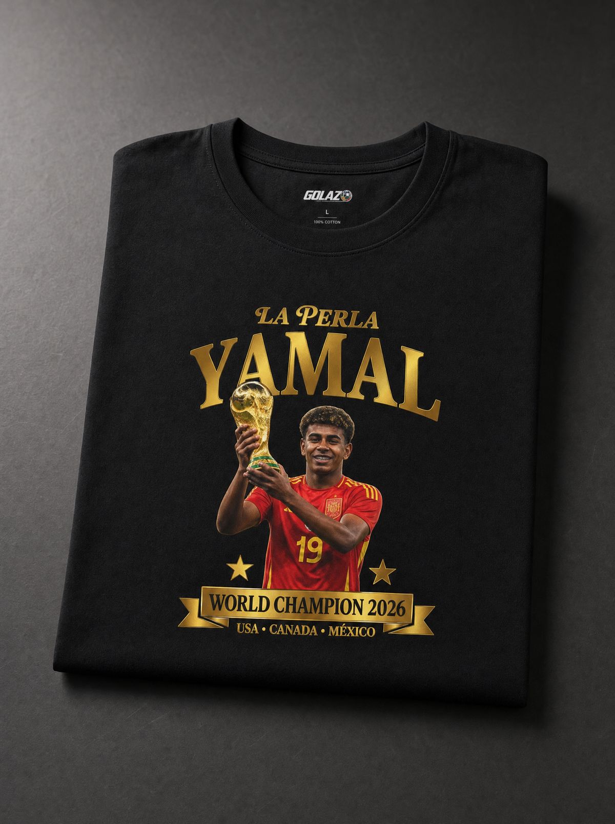 Camiseta Yamal - La Perla del Mundial