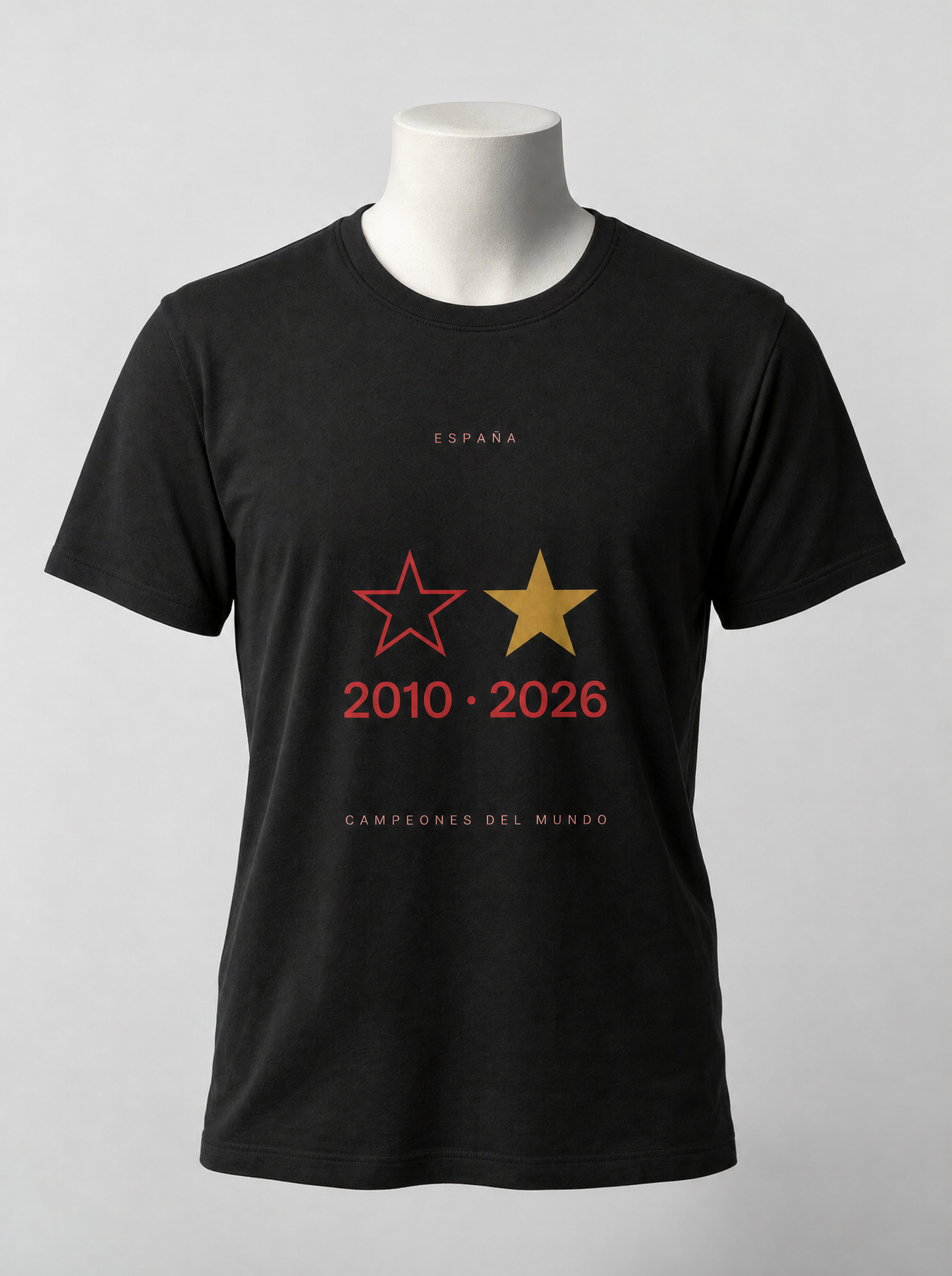 Camiseta España Bicampeón del Mundo 2010 • 2026