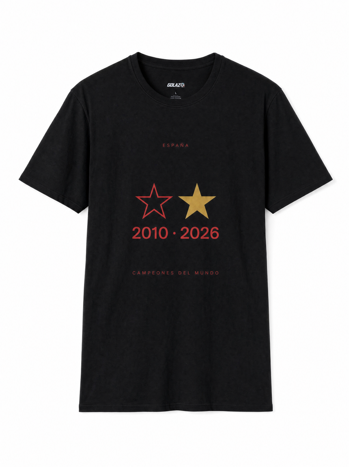 Camiseta España Bicampeón del Mundo 2010 • 2026