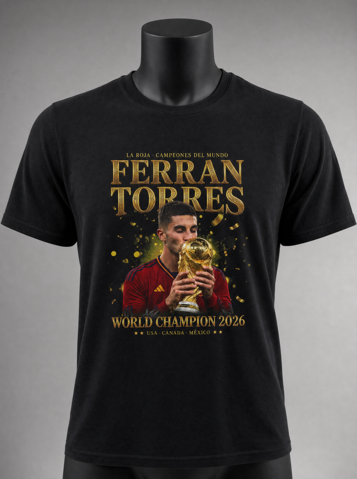 Camiseta Ferran Torres - El Beso del Trofeo
