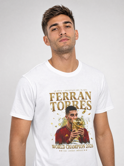 Camiseta Ferran Torres - El Beso del Trofeo