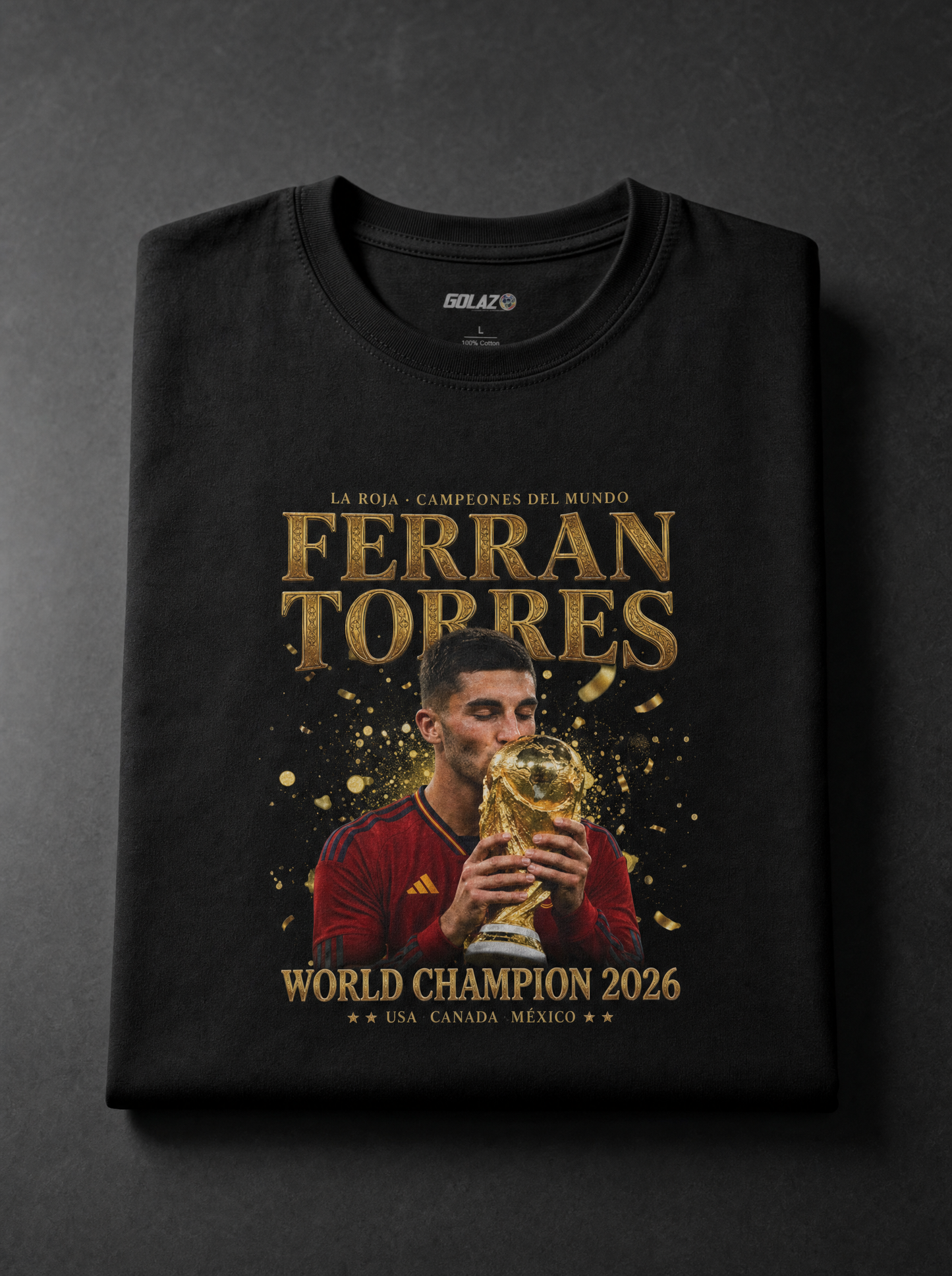 Camiseta Ferran Torres - El Beso del Trofeo