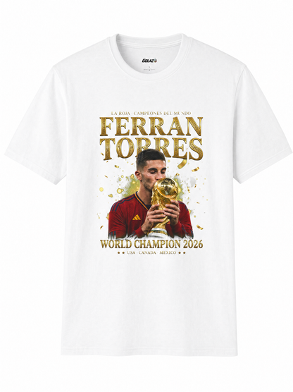 Camiseta Ferran Torres - El Beso del Trofeo