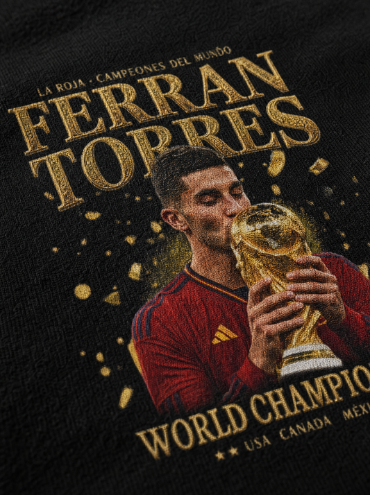 Camiseta Ferran Torres - El Beso del Trofeo
