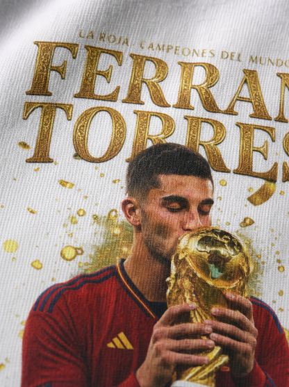 Camiseta Ferran Torres - El Beso del Trofeo