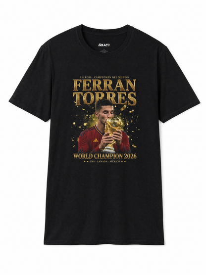 Camiseta Ferran Torres - El Beso del Trofeo