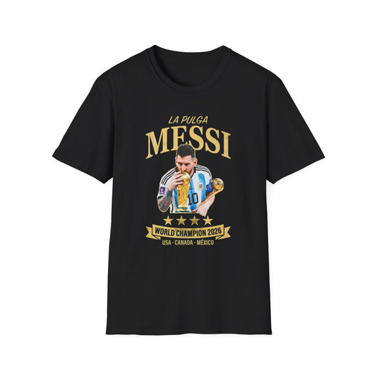 La Pulga Messi World Champion 2022 T-Shirt