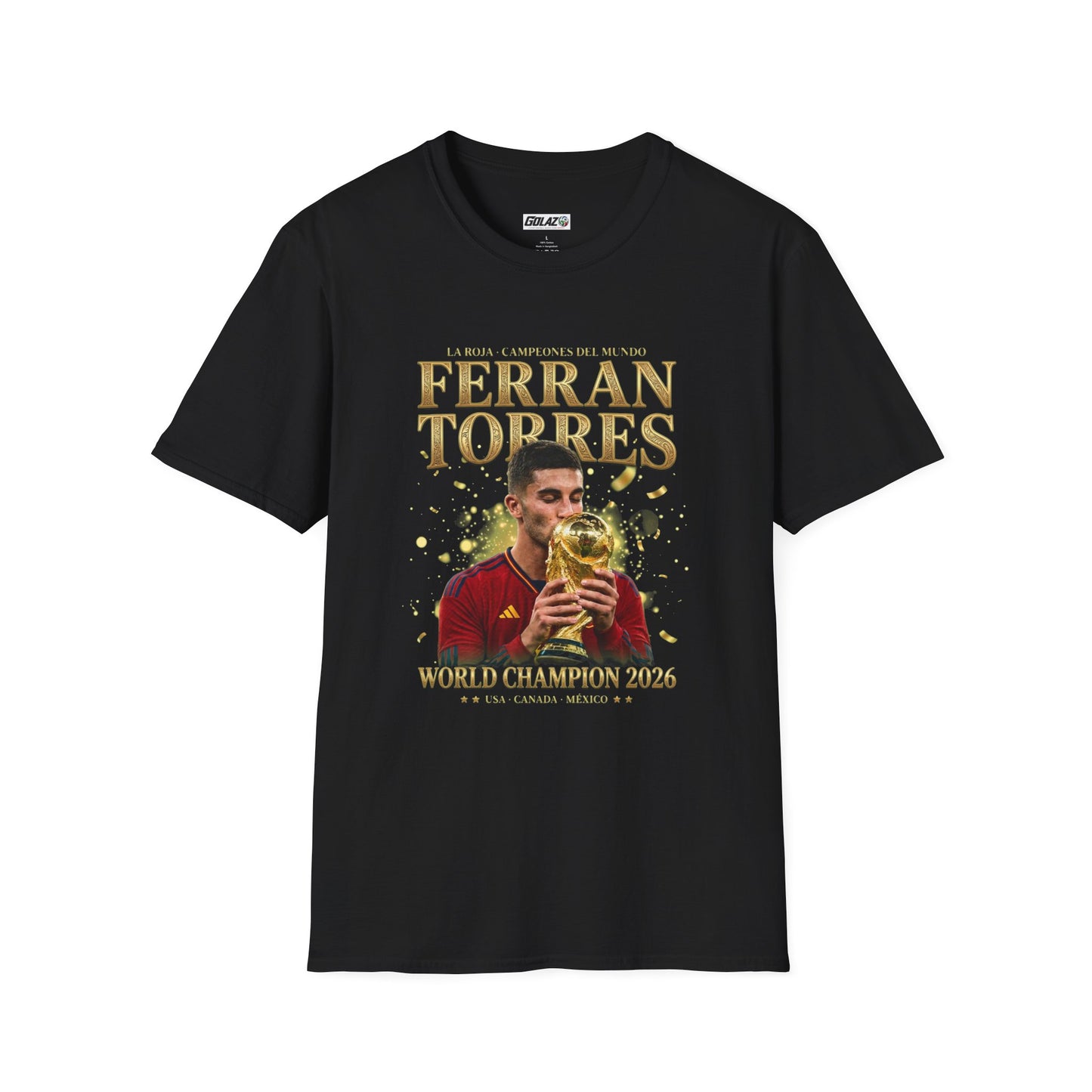 Ferran Torres Spain Football World Champion 2026 Vintage Graphic Unisex T-Shirt