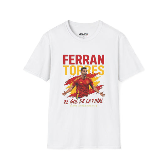 Ferran Torres Soccer T-Shirt — ‘El Gol de la Final’ Spanish Football Fan Tee
